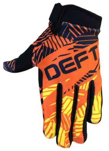 Kids EQVLNT Prospect Orange / Yellow motox gloves